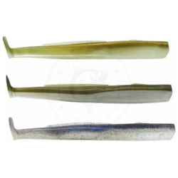 Fiiish Ricambio per esca morbida Black Eel 7g 110 mm 3 unità