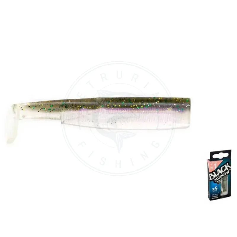 Fiiish Ricambio per esca morbida Black Minnow 2g 70 mm 4 unità Fiiish Ricambio per esca morbida Black Minnow 2g 70 mm 4 unità