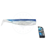 Fiiish Ricambio per esca morbida Black Minnow 4g 90 mm 3 unità