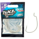 Fiiish Gancio Texas Black Minnow Krog Premium