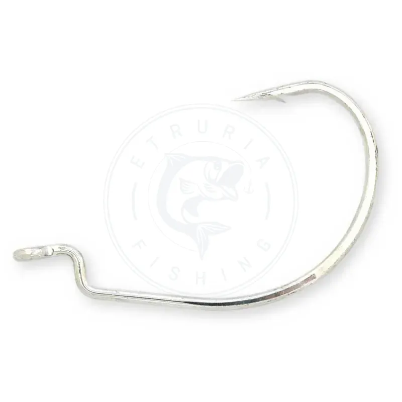 Fiiish Gancio Texas Black Minnow Krog Premium VMC 4 unità