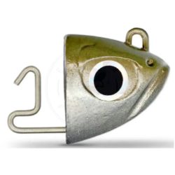 Fiiish Testa piombata Black Minnow Shore 2 unità