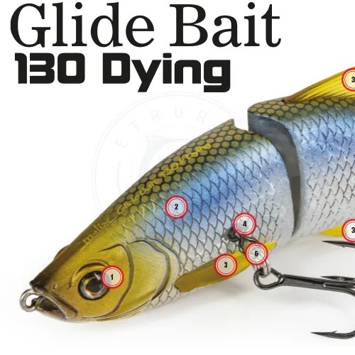 Molix Glidebait Dying 130 mm