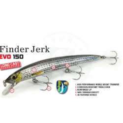 Molix Minnow Finder Jerk Evo Slow Sinking 24g 150 mm