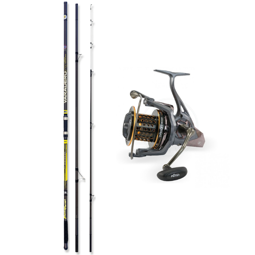 Progetto senza titolo(3) Combo Surfcasting 3pz Fishing Ferrrari Varadero + Fishing Ferrari Dagon 8000 - immagine 1